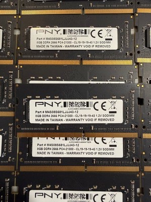 PNY Performance DDR4 2666MHz Notebook Memory - For Notebook - 16 GB (2 x 8GB)