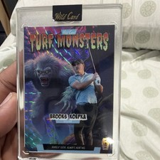 Wild Card 2025 Turf Monsters Golf Brooks Koepka Insert #TMBF-BK