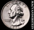 1961-D Silver Washington Quarter - Choice Gem Brilliant Uncirculated++++  #L1288