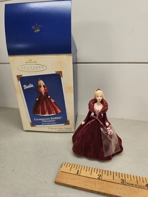 Celebration Barbie - Hallmark Ornament - 3rd Series - 2002 Special Edition