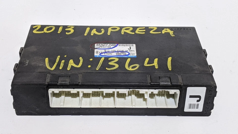 2013-15 Subaru Impreza Crosstrek Integrated Control Computer Module 88281FJ260 - Image 3 of 4