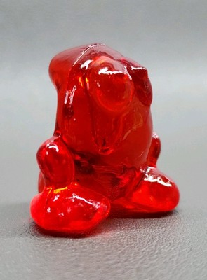 VTG EGGY Red Clear - ICE - Gogos Crazy Bones Classic Original 1996 