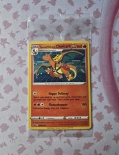 Special Delivery Charizard SWSH075 Pokemon Promo Holo sigillato quasi nuovo