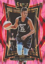 2025 Panini Select WNBA #34 Angel McCoughtry Pink Flash Prizms