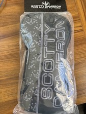 2026 Scotty Cameron Black Leather Crown Driver Headcover British Open Release