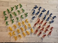 57 American West Series Indians Cowboy Greenbrier Plastic Army Men