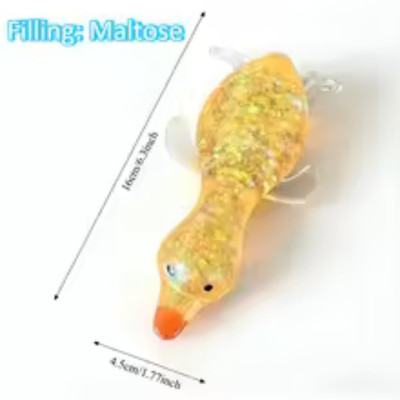 Squishy Duck Goose Fidget Toy Stretchy Sensory Stress Relief Squeeze Toy