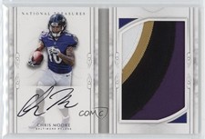 2016 Panini National Treasures 19/99 Chris Moore #22 Auto 0us8