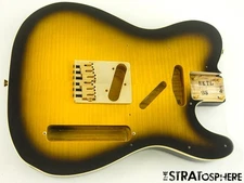 Fender Richie Kotzen Telecaster Tele BODY + HARDWARE Ash Flame Maple Top Bound