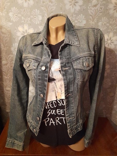 Women Diesel Jacket Navy Cotton 38 / M / 46 #7ISX