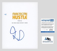 JENNIFER LAWRENCE AUTOGRAPH SIGNED AMERICAN HUSTLE FULL SCRIPT ACOA