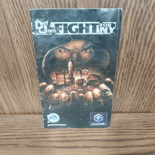 Def Jam: Fight for NY (Nintendo GameCube, 2004) Manual Only Authentic Rare!