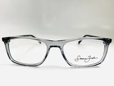 New SEAN JOHN SJO 5171E 057 Crystal Smoke  Black Eyeglasses 58/20/155
