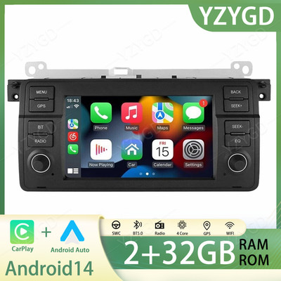 For BMW Rover 75 1999-2005 Android CarPlay Car Stereo Radio WiFi GPS Multimedia