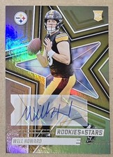 WILL HOWARD HOLO ROOKIE AUTOGRAPH CARD - 2025 PANINI ROOKIES & STARS FOOTBALL 🔥