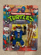 TMNT Panda Khan 1990 Unpunched MOC MOSC 5108 Ninja Turtles Playmates