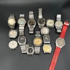 Lot of 15 Vintage Watches – Seiko, Ricoh & Other Brands – AS-IS Parts/Repair