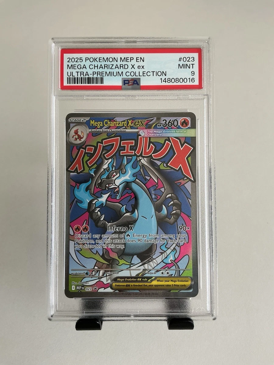 Pokémon TCG Grade 9 Charizard Individual Collectible Card Game