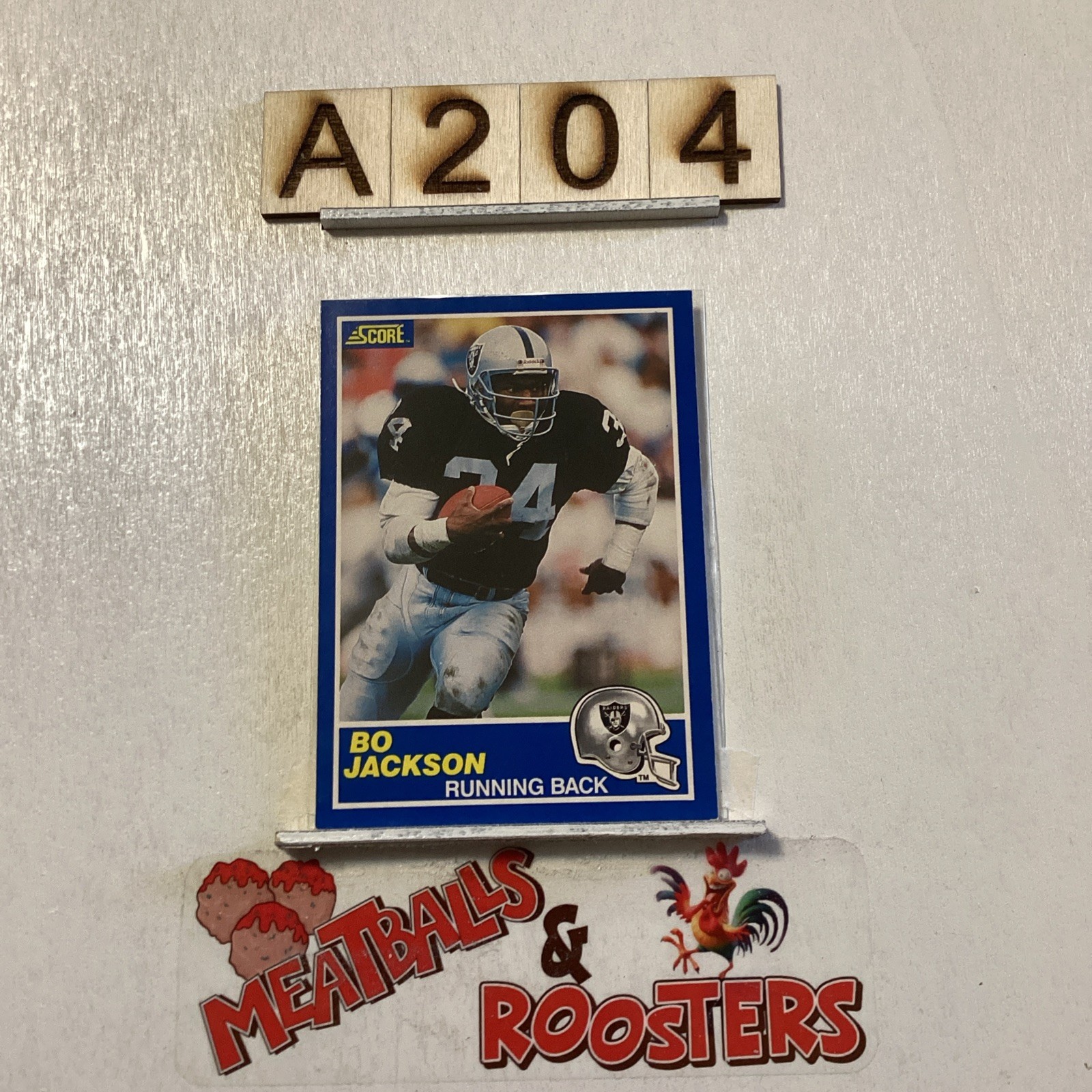 1989 Score - Bo Jackson #2