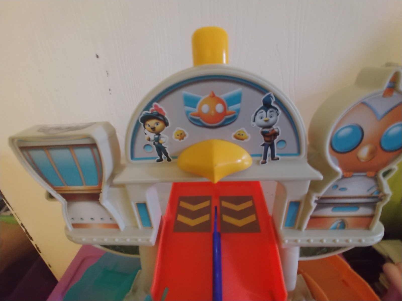 Nickelodeon Nick Jr Top Wing Mission Ready Track with Race Cars