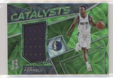2017-18 Panini Spectra Catalysts Neon Green Prizm 5/25 Yogi Ferrell #CAT-11 5w7