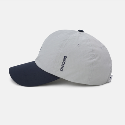 NEW DESCENT Spirit Woven Ball Cap Gray / Navy UNISEX SIZE ML - LXL