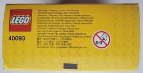 Lego Set 40093 Snowman Winter Holiday