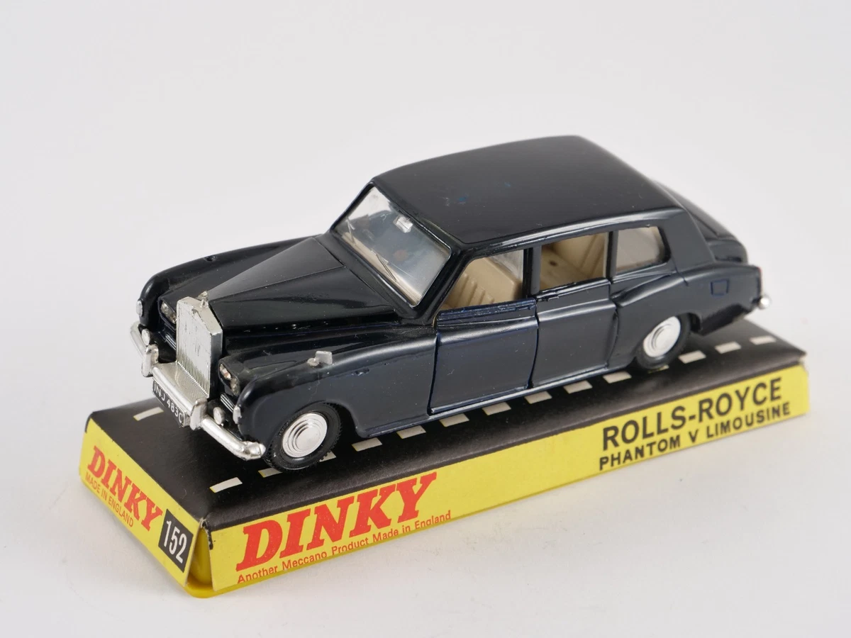Véhicule miniature 1:43 Dinky Toys 551 Rolls Royce Silver Wraith – La Roue du Passé