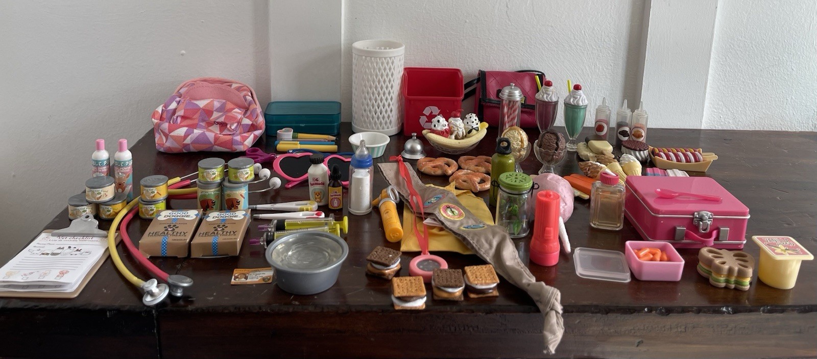 Our Generation Ice Cream Vet School Girl Scout Lot