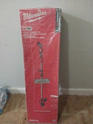 Milwaukee M18 Cordless Li-Ion Brushless String Trimmer Kit - 2828-21 (New)