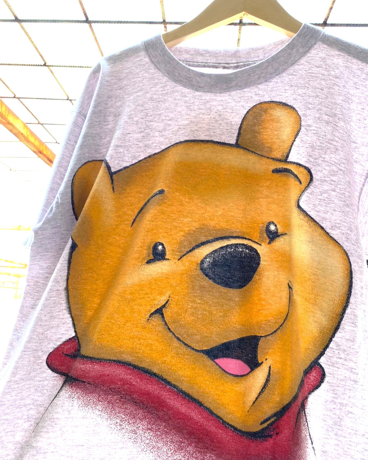 Winnie the Pooh Funny Cute Tee, 2 Sided, 90s Vintage Graphic
