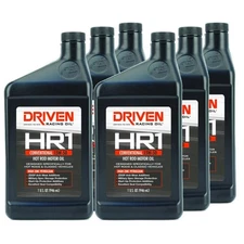 Driven Racing Oil 02106, HR1 Hot Rod Oil, Conventional 15W-50, 6 Quarts