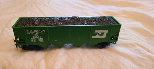 Tolva Lionel escala HO Burlington Northern BN 78555 con carga de carbón | Zustand: Used