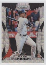2019 Panini Prizm Tier II Blue Wave Prizm 49/60 Giancarlo Stanton #154 uk2