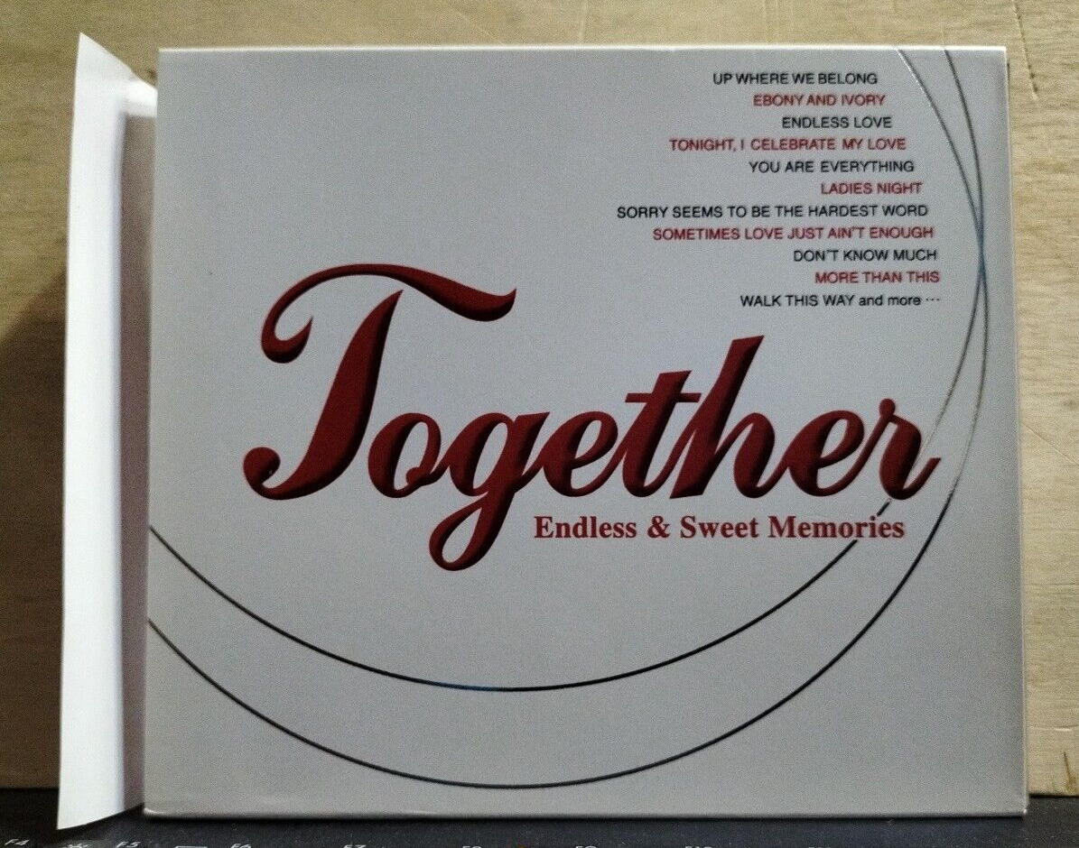 TOGETHER ENDLESS & SWEET MEMORIES 2 CD JAPAN EDITION NUOVO 2004