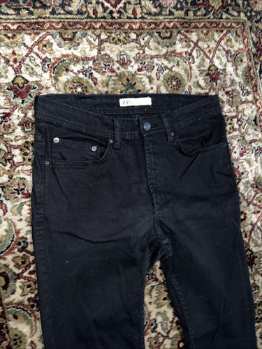 Zara Men's Skinny Fit Jeans Black Size 31US