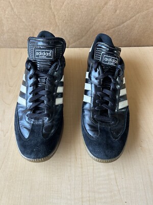 ADIDAS SAMBA RARE VINTAGE BLACK WHITE MEN 10 US SNEAKER SHOES 034563. (D5)  | eBay
