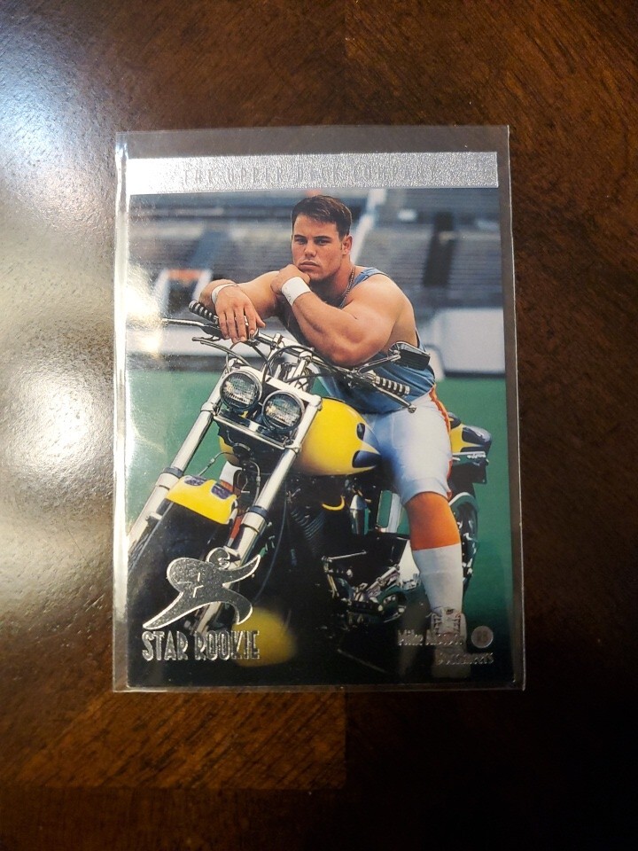 1996 Upper Deck Star Rookies Mike Alstott Rookie Card #23(C)