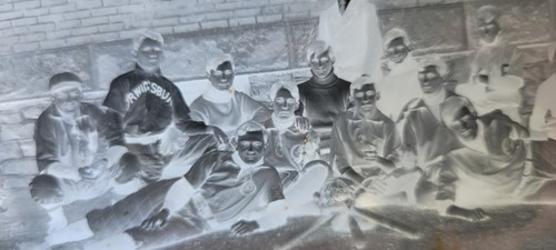 Rare Vintage 1908 Orwigsburg PA Baseball Team Cabinet Photo Glass Negative Slide - Picture 9 of 14