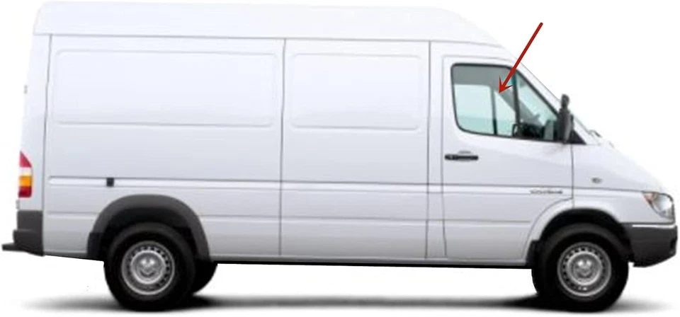 Fit 01-06 Dodge / Freightliner Sprinter Passenger Right Front Door Window Glass Foto 2 de 4