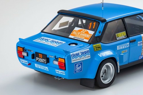 Kyosho Fiat 131 Abarth #11 Rally San Remo 1980 Bernacchini/Bettega 1/18 - Imagen 5 de 8