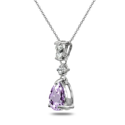 アクセサリー sullen OX DROP STONE NECKLACE WHITETOPAZ sullen OX DROP STONE NECKLACE WHITETOPAZ White Topaz