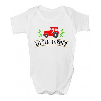 tractor baby grow