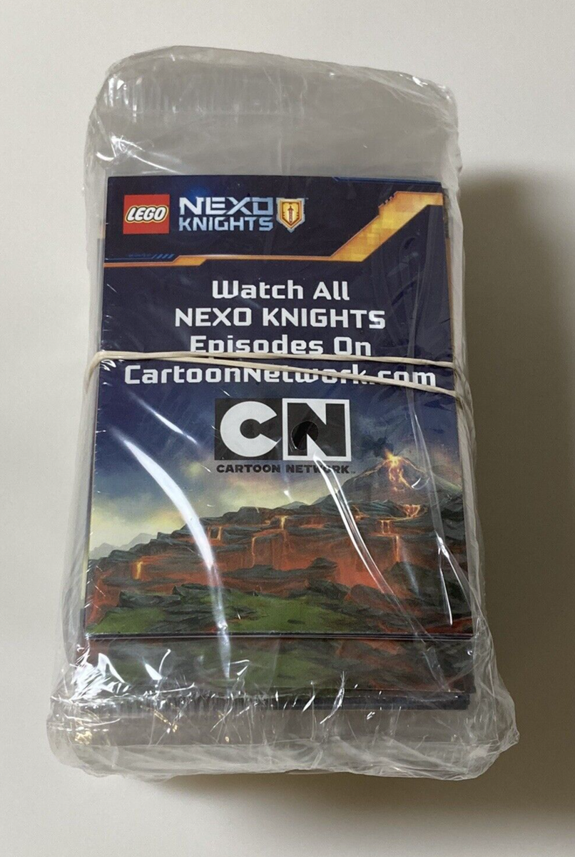 Lego Nexo Knights Shield Card Packs Lot of 25 Sealed From Lego
