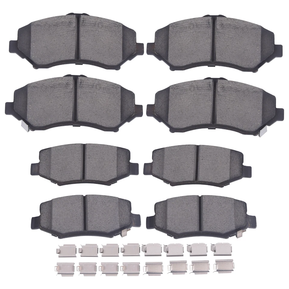 Pastillas de freno delanteras y traseras de cerámica para Dodge Grand Caravan Chrysler Town & Country Foto 2 de 4