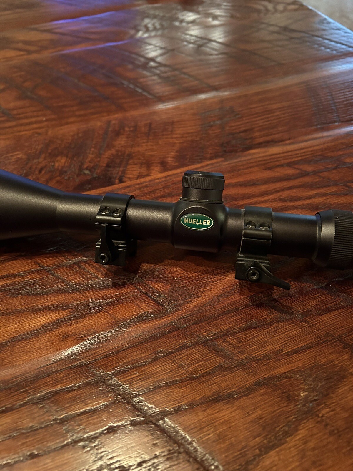 Mueller Rifle Scope 4.5x14 Matte Finish eBay