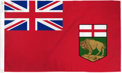 Manitoba Flag 3x5ft Canadian Territory Flag 3x5 Canada MB