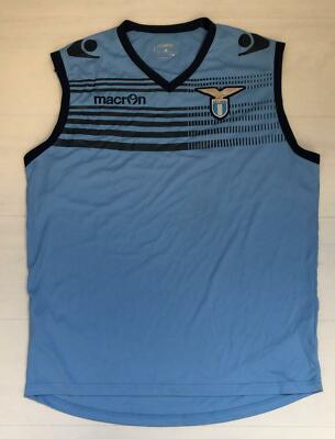 Maillot Officiel Junior SS Lazio (Macron) - Taille M14 - Blanc Coton