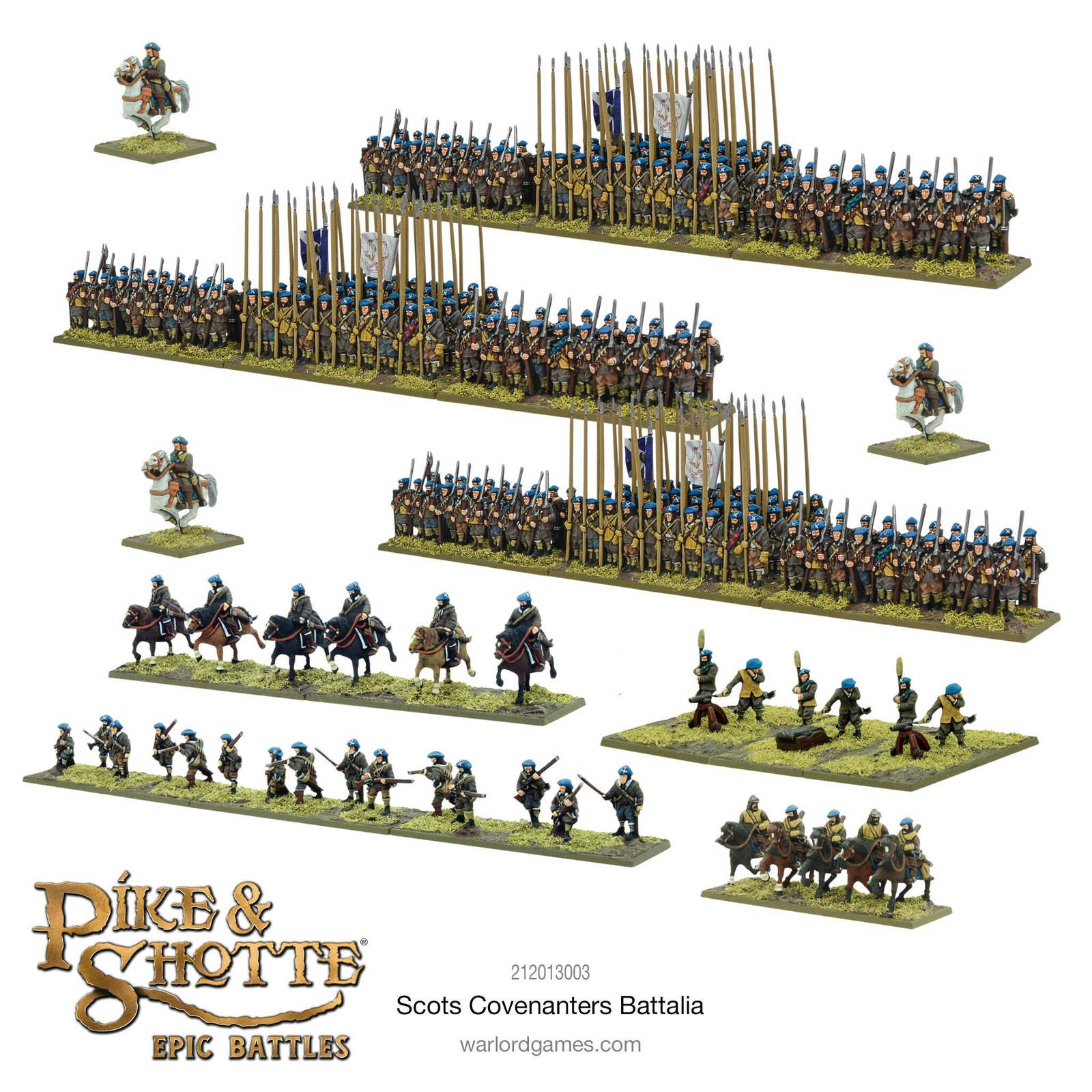 Pike & Shotte Epic Battles: Scots Covenanters Battalia - Warlord Games