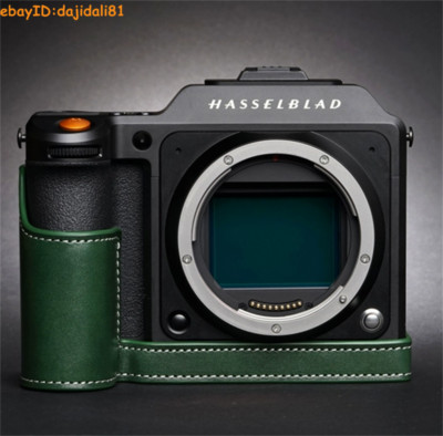 Retro Style Cowhide Leather Half Camera Case Bag Cover For Hasselblad X2D Camera